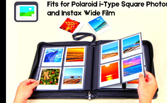 Amazon.com: 256-Pocket Photo Album for Polaroid I-Type/600/SX-70